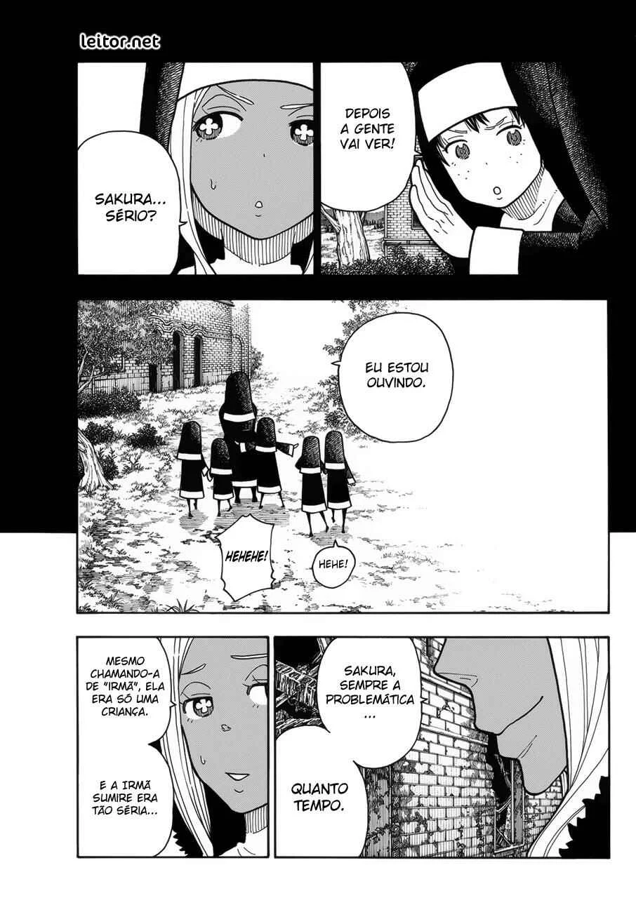 Fire Force Capítulo 2 – O Demônio, O Cavaleiro, E a Bruxa