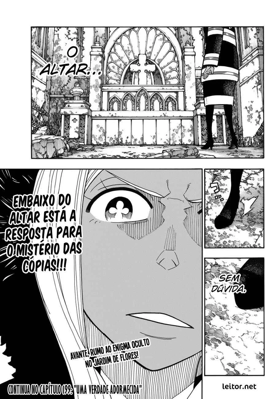 Fire Force Capítulo 2 – O Demônio, O Cavaleiro, E a Bruxa