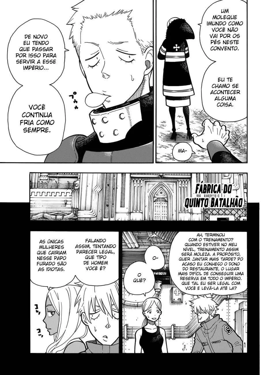 Fire Force Capítulo 2 – O Demônio, O Cavaleiro, E a Bruxa