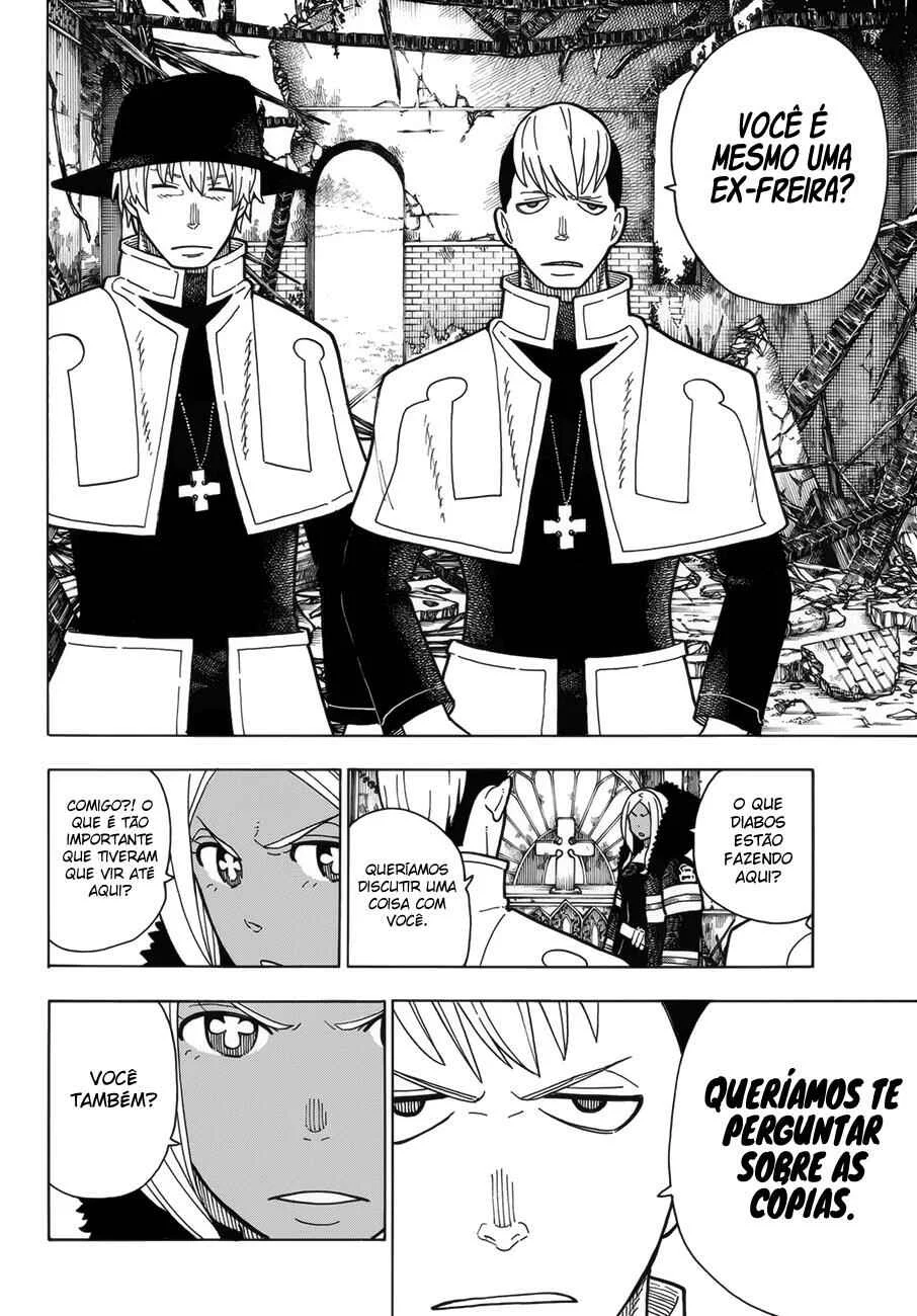 Fire Force Capítulo 2 – O Demônio, O Cavaleiro, E a Bruxa