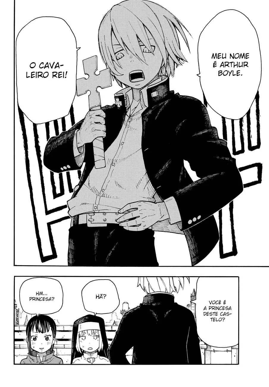 Fire Force Capítulo 2 – O Demônio, O Cavaleiro, E a Bruxa