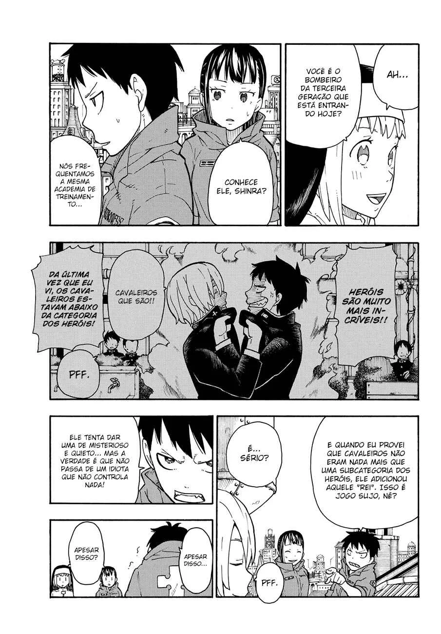 Fire Force Capítulo 2 – O Demônio, O Cavaleiro, E a Bruxa