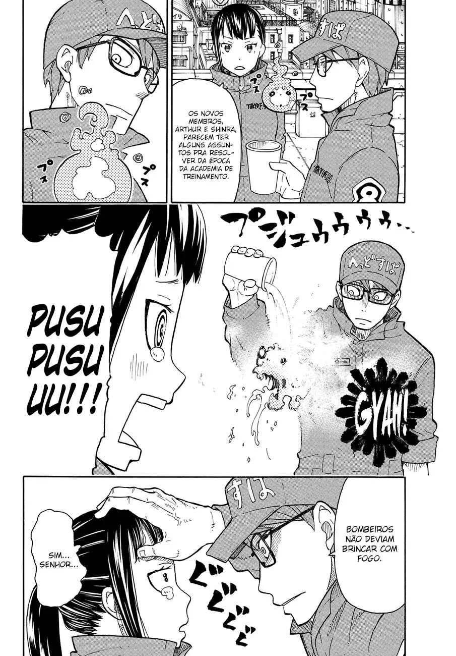 Fire Force Capítulo 2 – O Demônio, O Cavaleiro, E a Bruxa