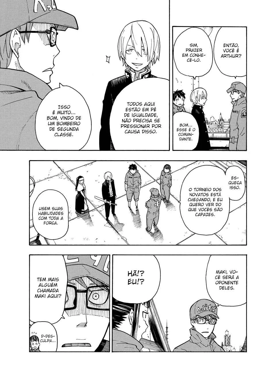 Fire Force Capítulo 2 – O Demônio, O Cavaleiro, E a Bruxa