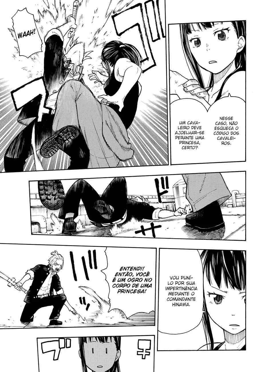 Fire Force Capítulo 2 – O Demônio, O Cavaleiro, E a Bruxa