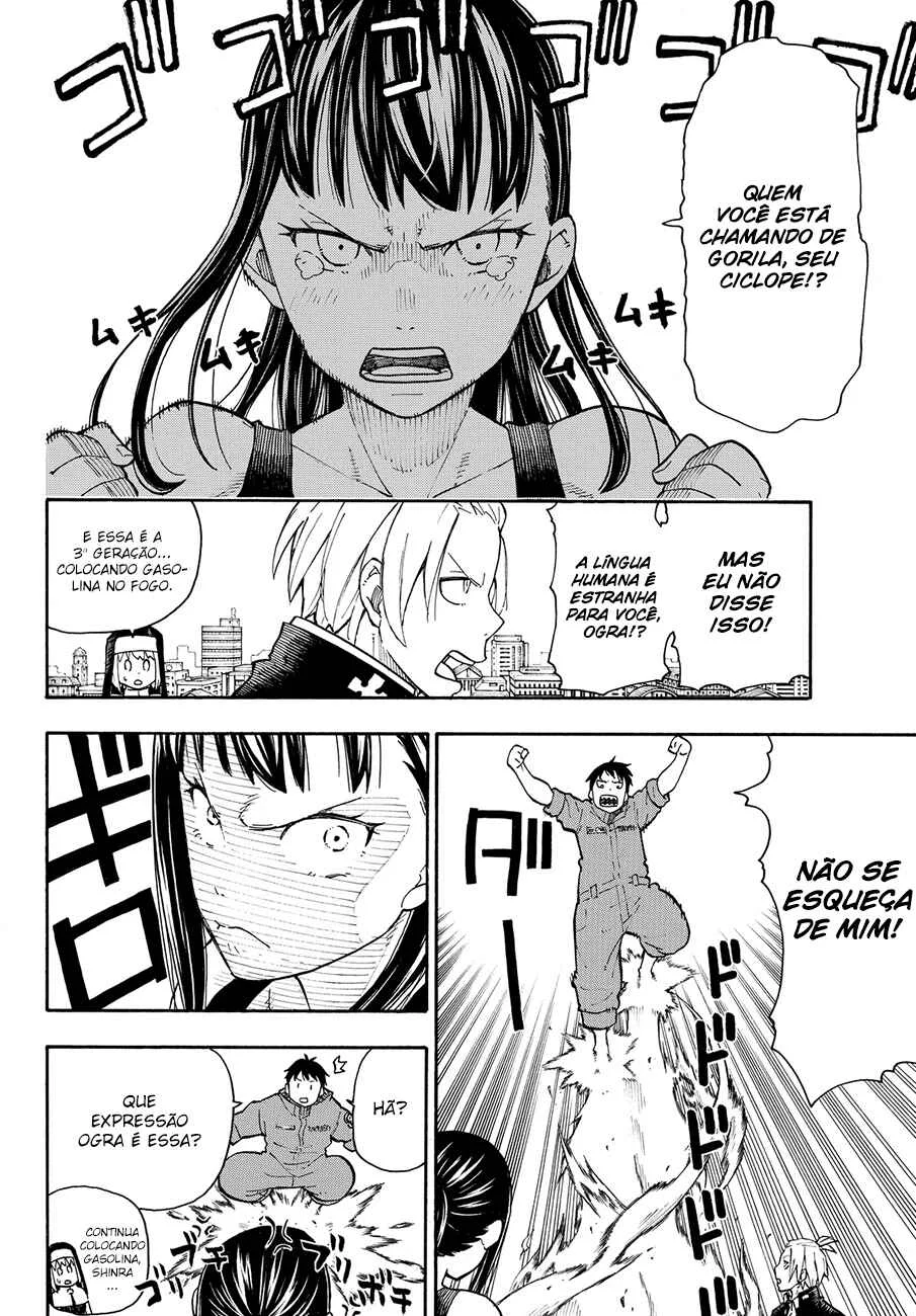 Fire Force Capítulo 2 – O Demônio, O Cavaleiro, E a Bruxa