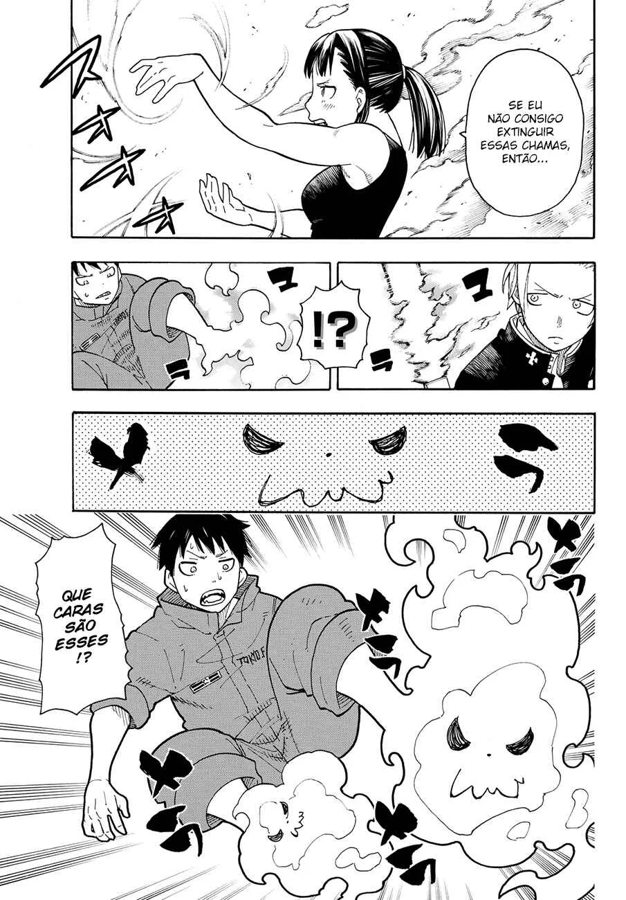 Fire Force Capítulo 2 – O Demônio, O Cavaleiro, E a Bruxa