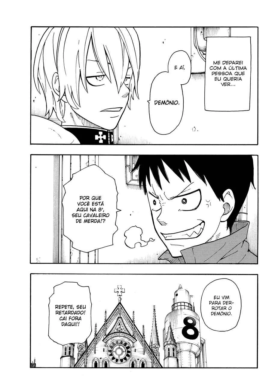 Fire Force Capítulo 2 – O Demônio, O Cavaleiro, E a Bruxa