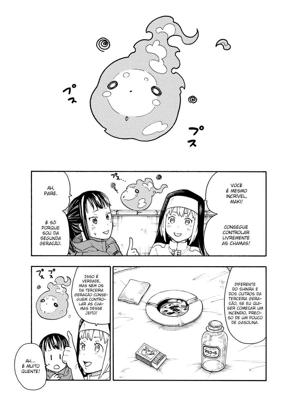 Fire Force Capítulo 2 – O Demônio, O Cavaleiro, E a Bruxa