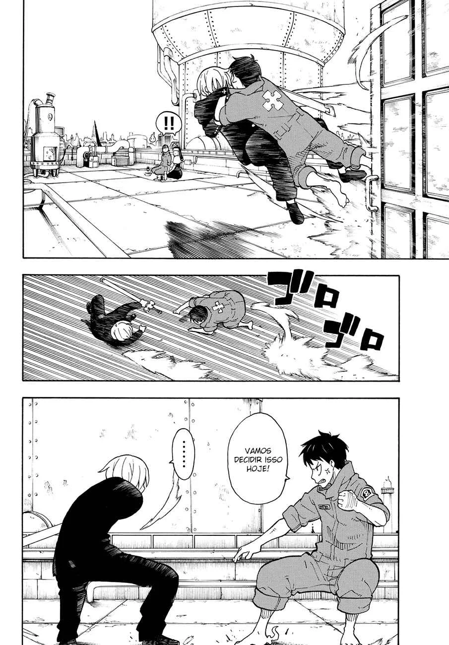 Fire Force Capítulo 2 – O Demônio, O Cavaleiro, E a Bruxa
