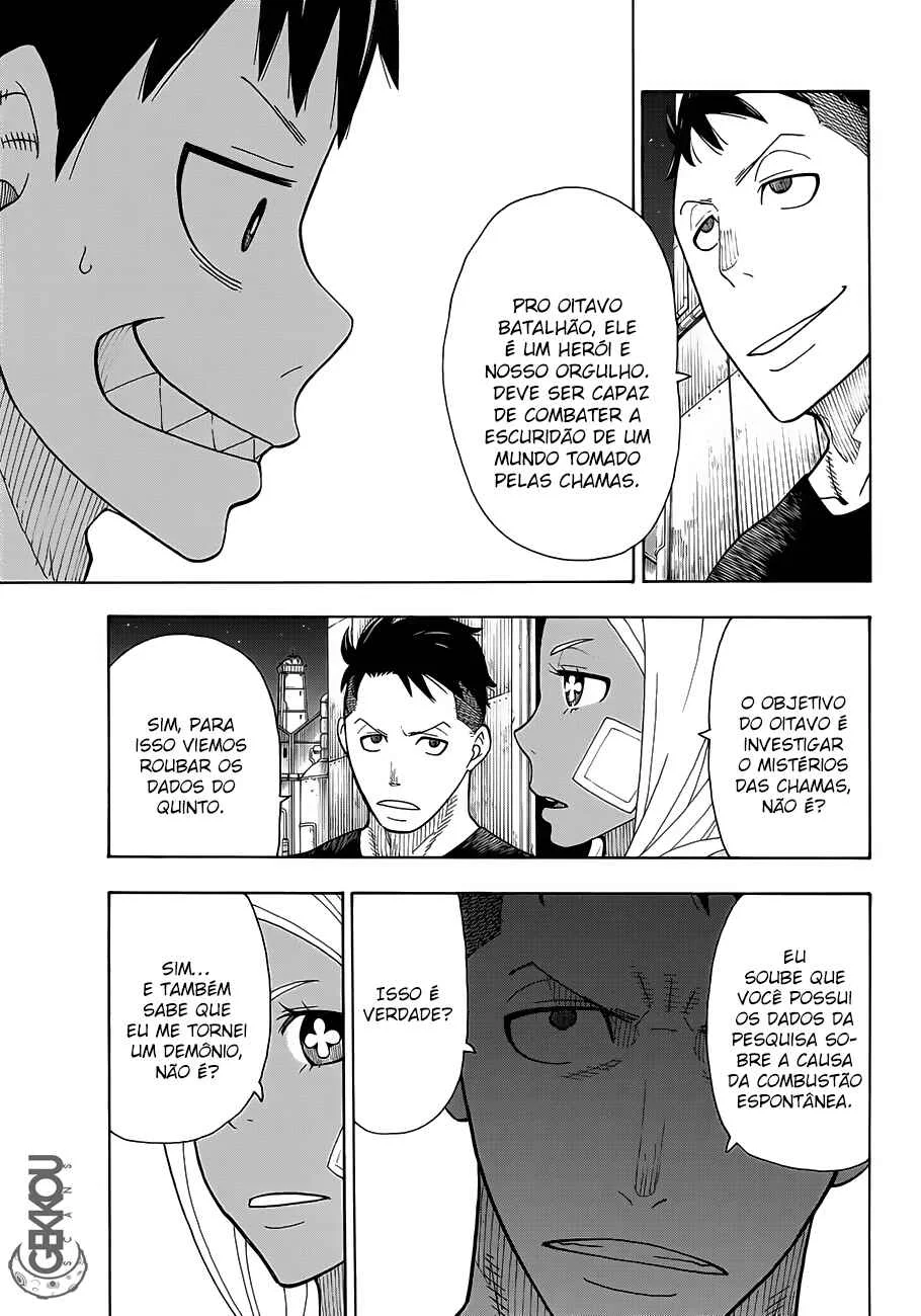 Fire Force Capítulo 2 – O Demônio, O Cavaleiro, E a Bruxa