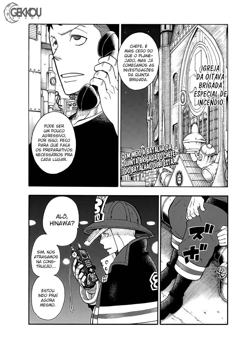 Fire Force Capítulo 2 – O Demônio, O Cavaleiro, E a Bruxa