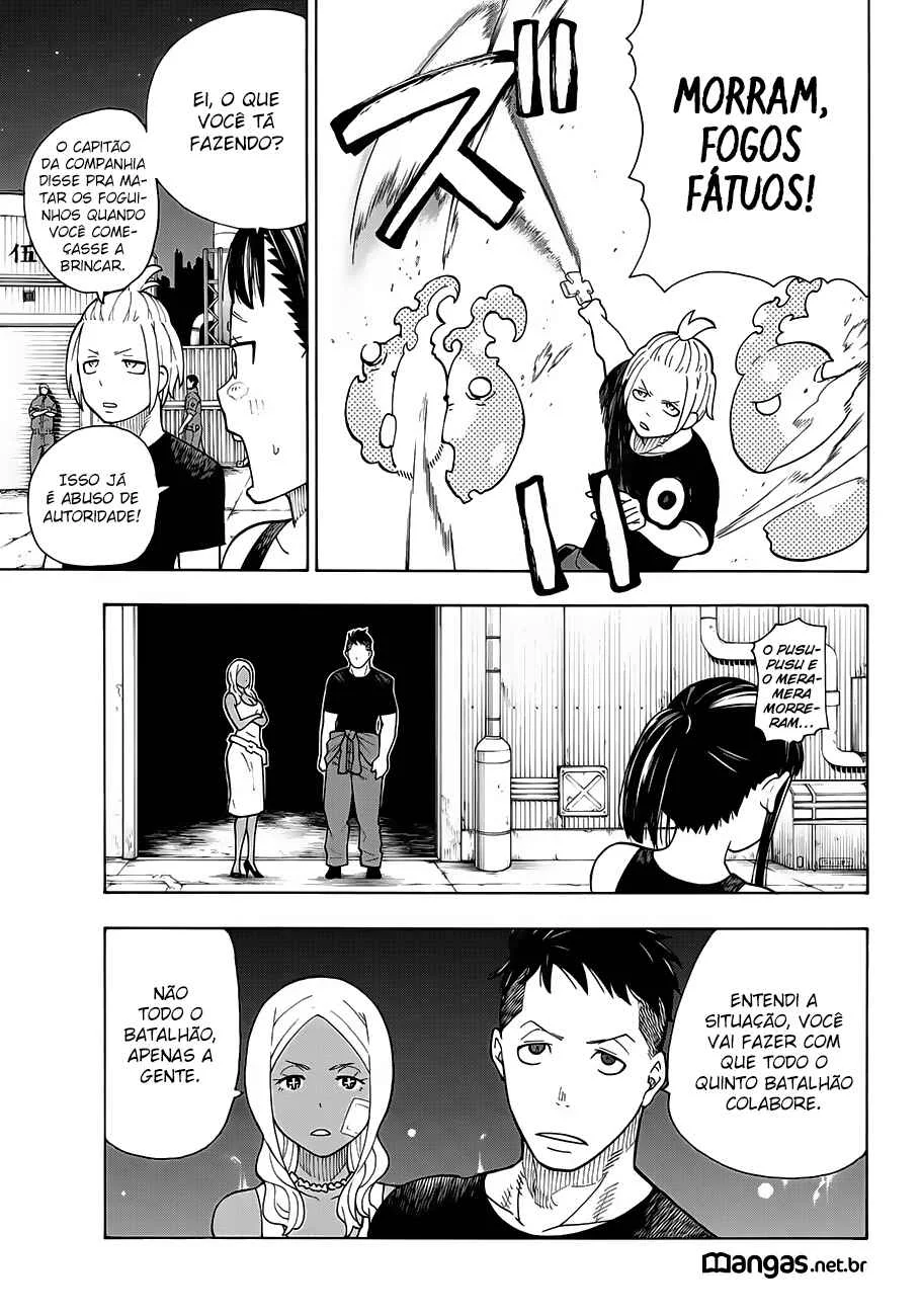 Fire Force Capítulo 2 – O Demônio, O Cavaleiro, E a Bruxa