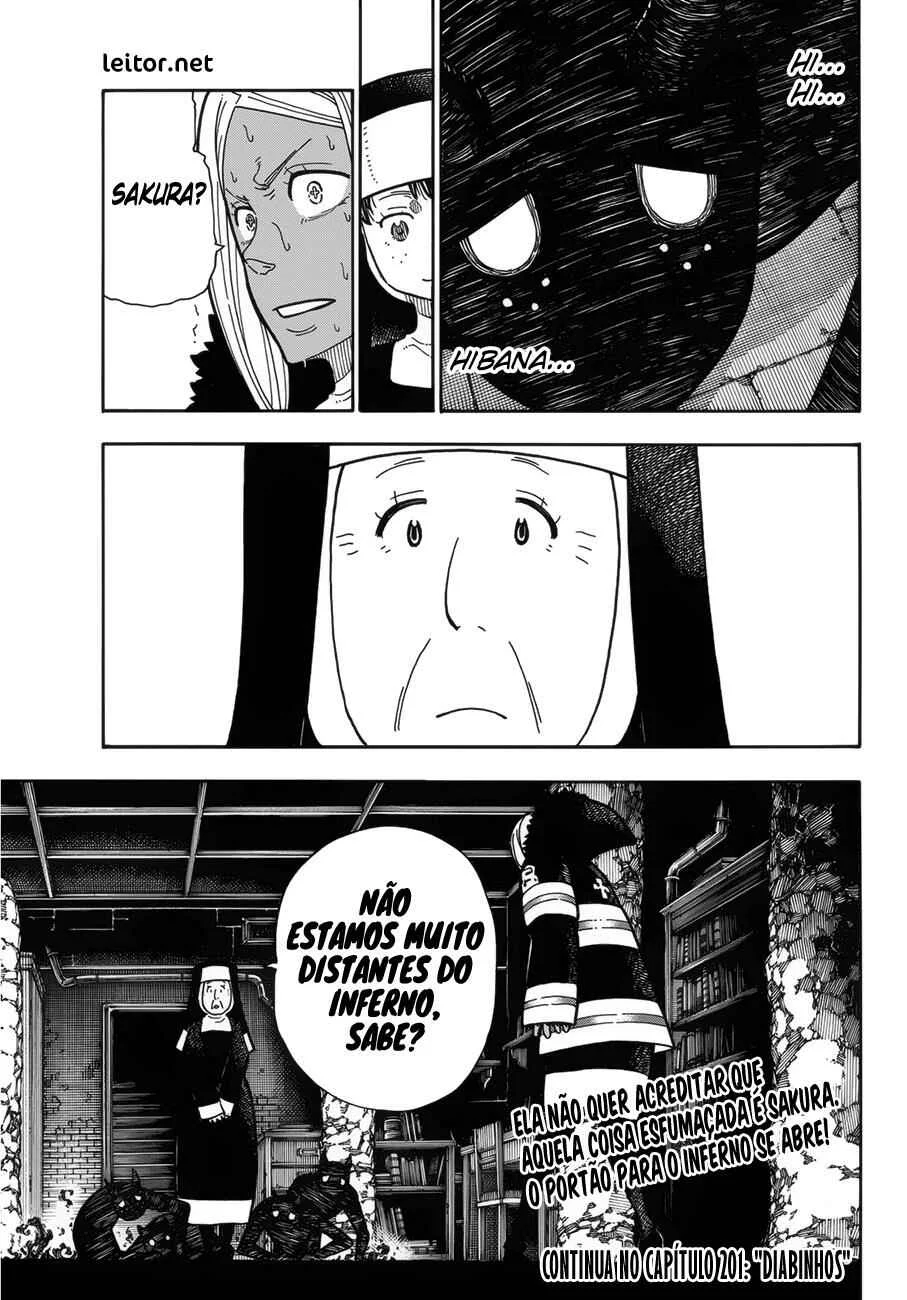 Fire Force Capítulo 2 – O Demônio, O Cavaleiro, E a Bruxa