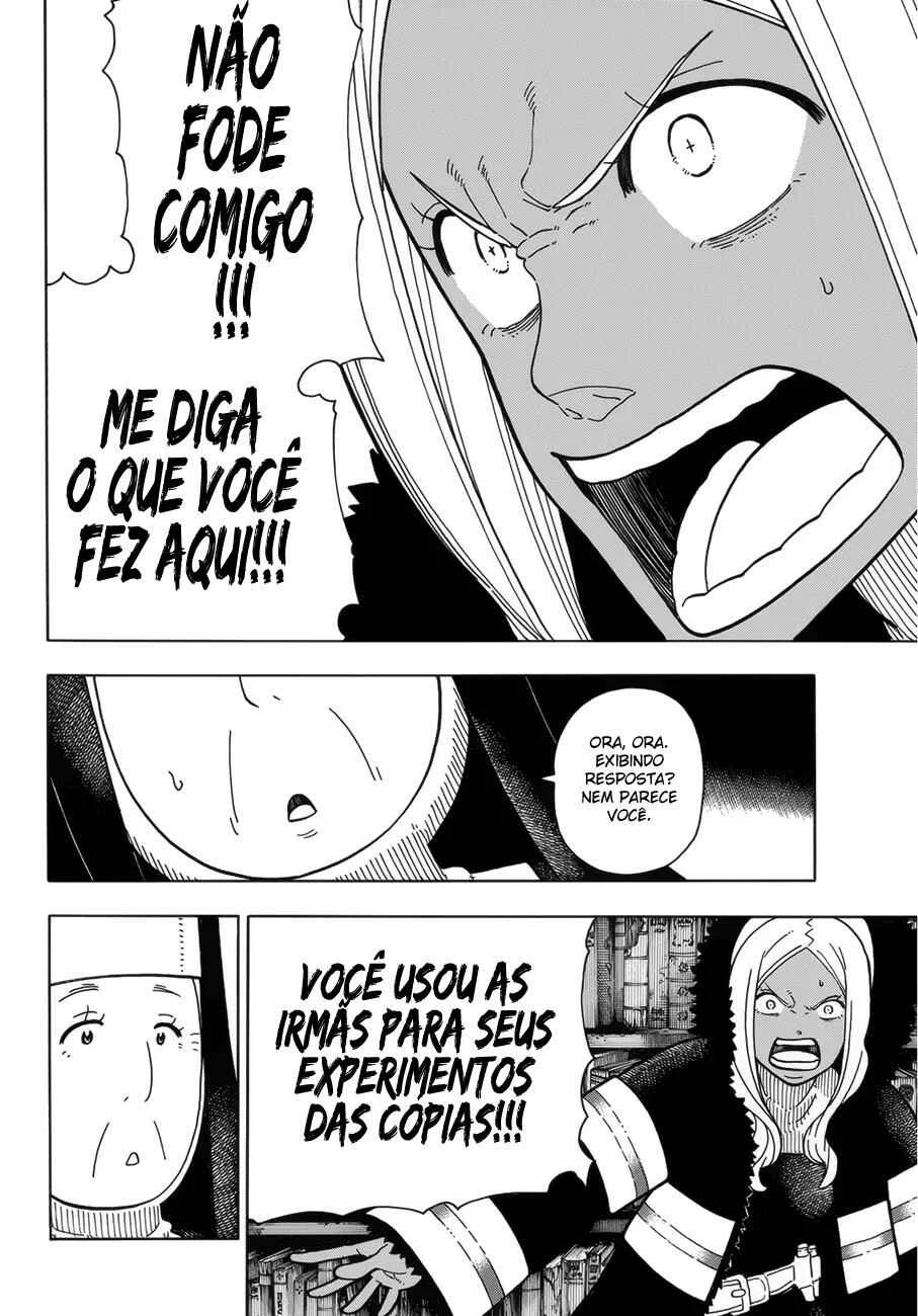 Fire Force Capítulo 2 – O Demônio, O Cavaleiro, E a Bruxa