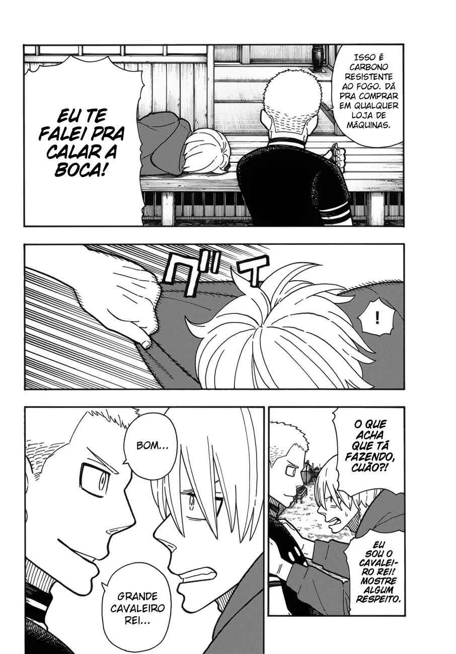 Fire Force Capítulo 2 – O Demônio, O Cavaleiro, E a Bruxa