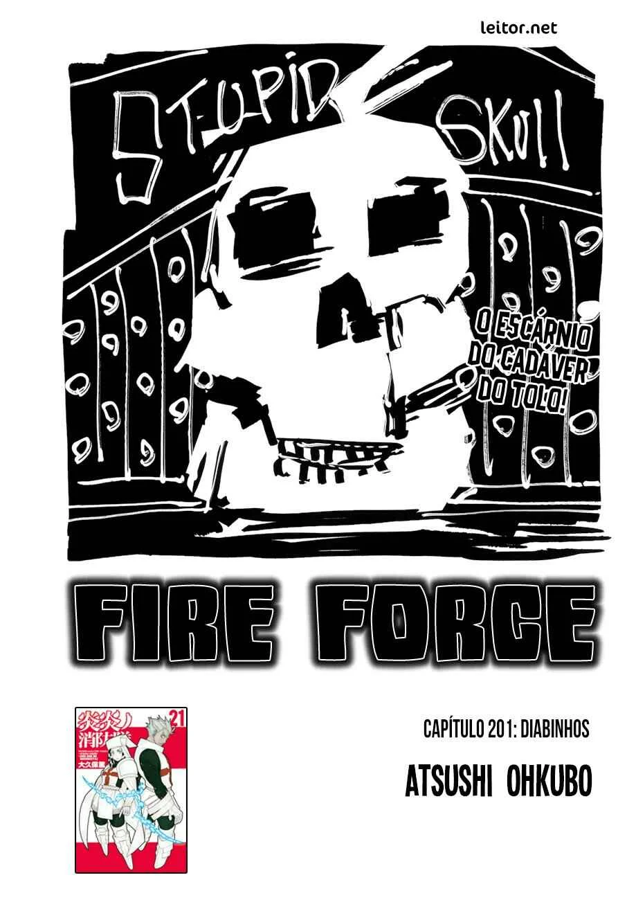 Fire Force Capítulo 2 – O Demônio, O Cavaleiro, E a Bruxa