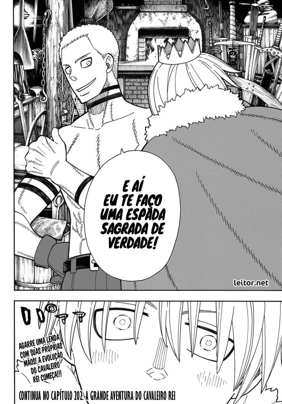 Fire Force Capítulo 2 – O Demônio, O Cavaleiro, E a Bruxa