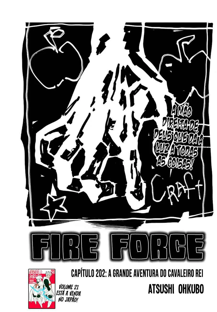 Fire Force Capítulo 2 – O Demônio, O Cavaleiro, E a Bruxa