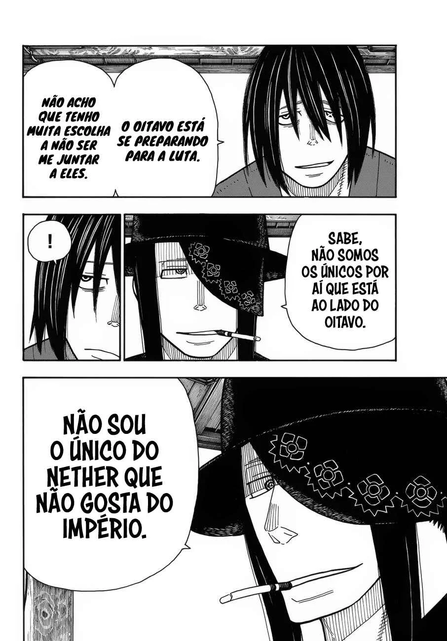 Fire Force Capítulo 2 – O Demônio, O Cavaleiro, E a Bruxa