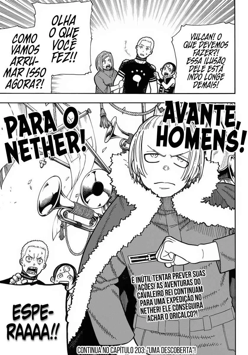 Fire Force Capítulo 2 – O Demônio, O Cavaleiro, E a Bruxa