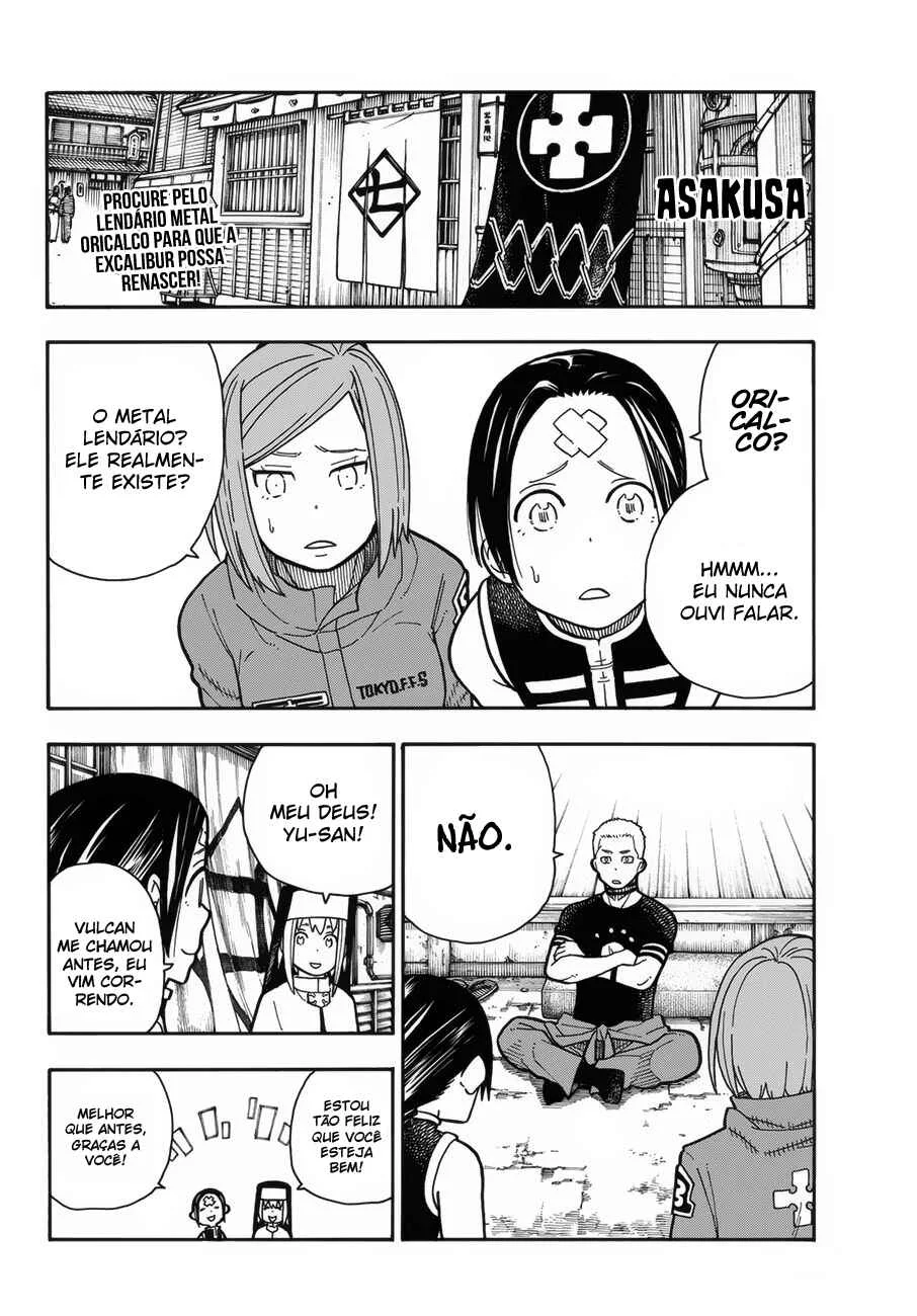 Fire Force Capítulo 2 – O Demônio, O Cavaleiro, E a Bruxa