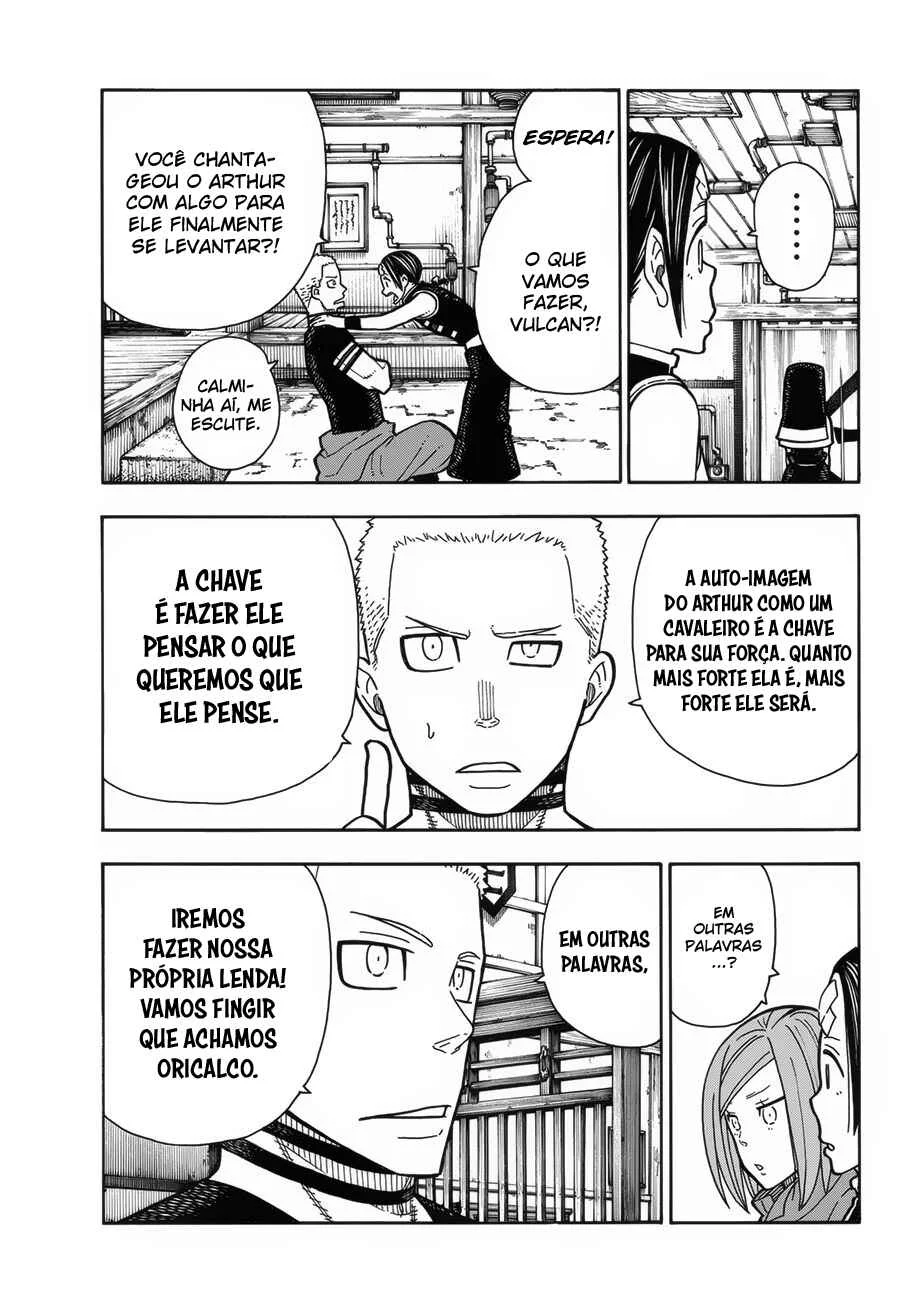 Fire Force Capítulo 2 – O Demônio, O Cavaleiro, E a Bruxa