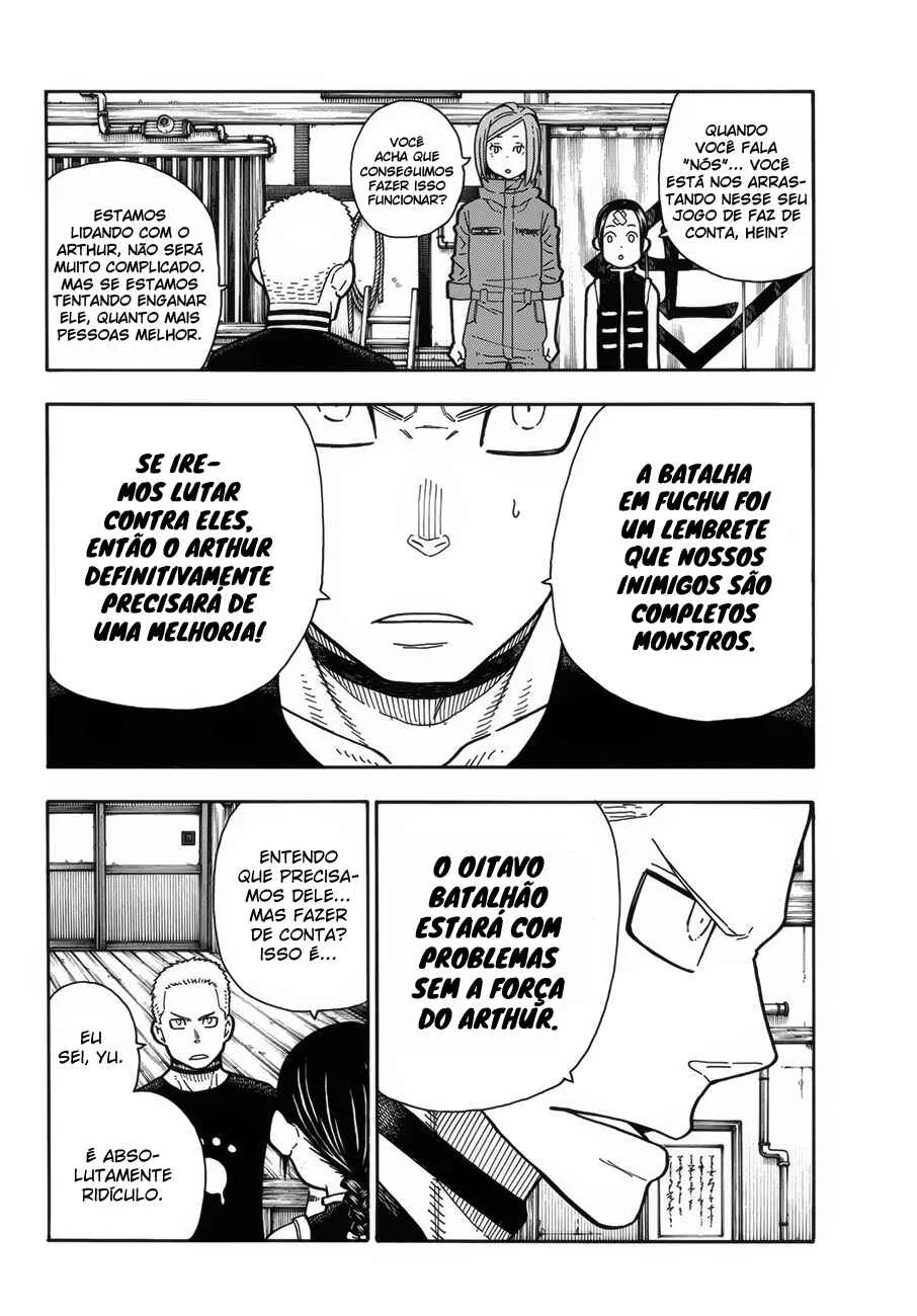 Fire Force Capítulo 2 – O Demônio, O Cavaleiro, E a Bruxa
