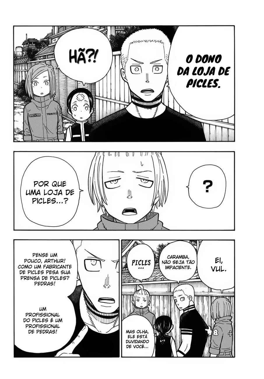 Fire Force Capítulo 2 – O Demônio, O Cavaleiro, E a Bruxa