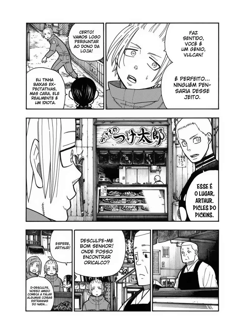 Fire Force Capítulo 2 – O Demônio, O Cavaleiro, E a Bruxa