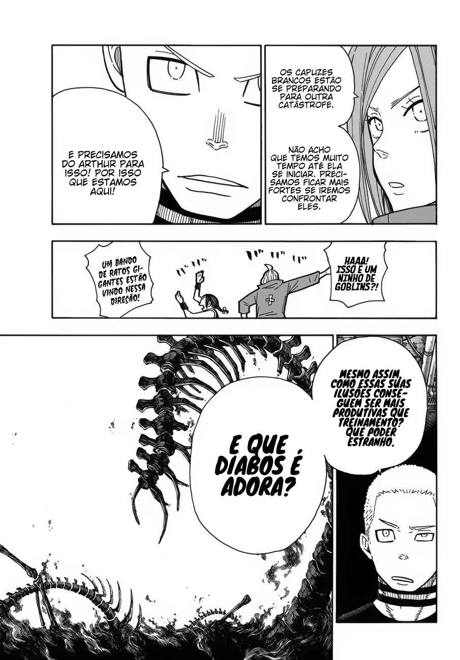 Fire Force Capítulo 2 – O Demônio, O Cavaleiro, E a Bruxa