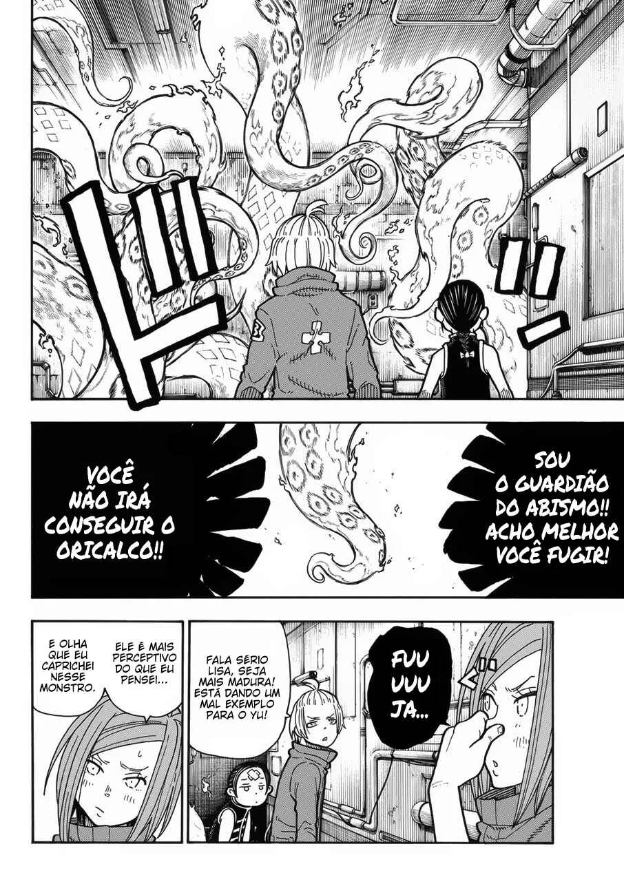 Fire Force Capítulo 2 – O Demônio, O Cavaleiro, E a Bruxa