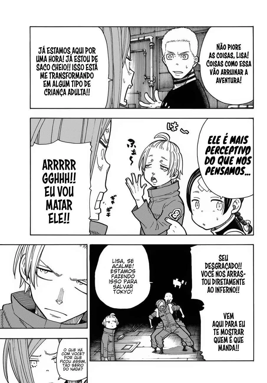 Fire Force Capítulo 2 – O Demônio, O Cavaleiro, E a Bruxa