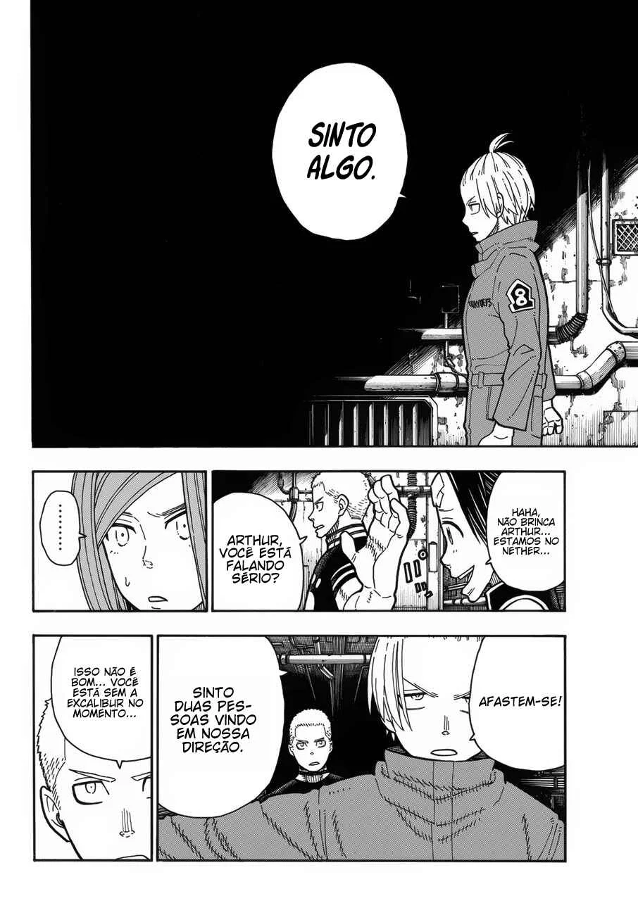 Fire Force Capítulo 2 – O Demônio, O Cavaleiro, E a Bruxa