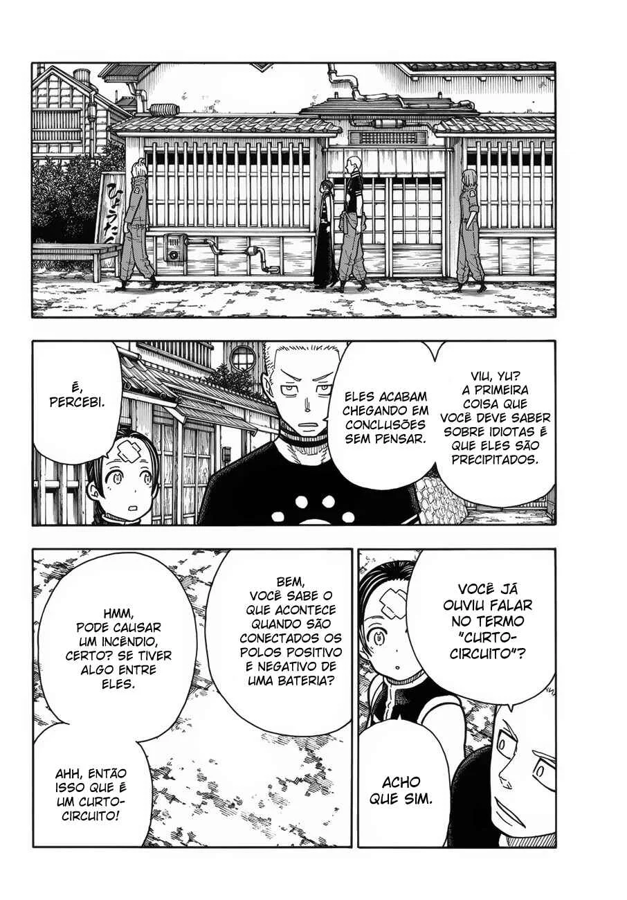 Fire Force Capítulo 2 – O Demônio, O Cavaleiro, E a Bruxa