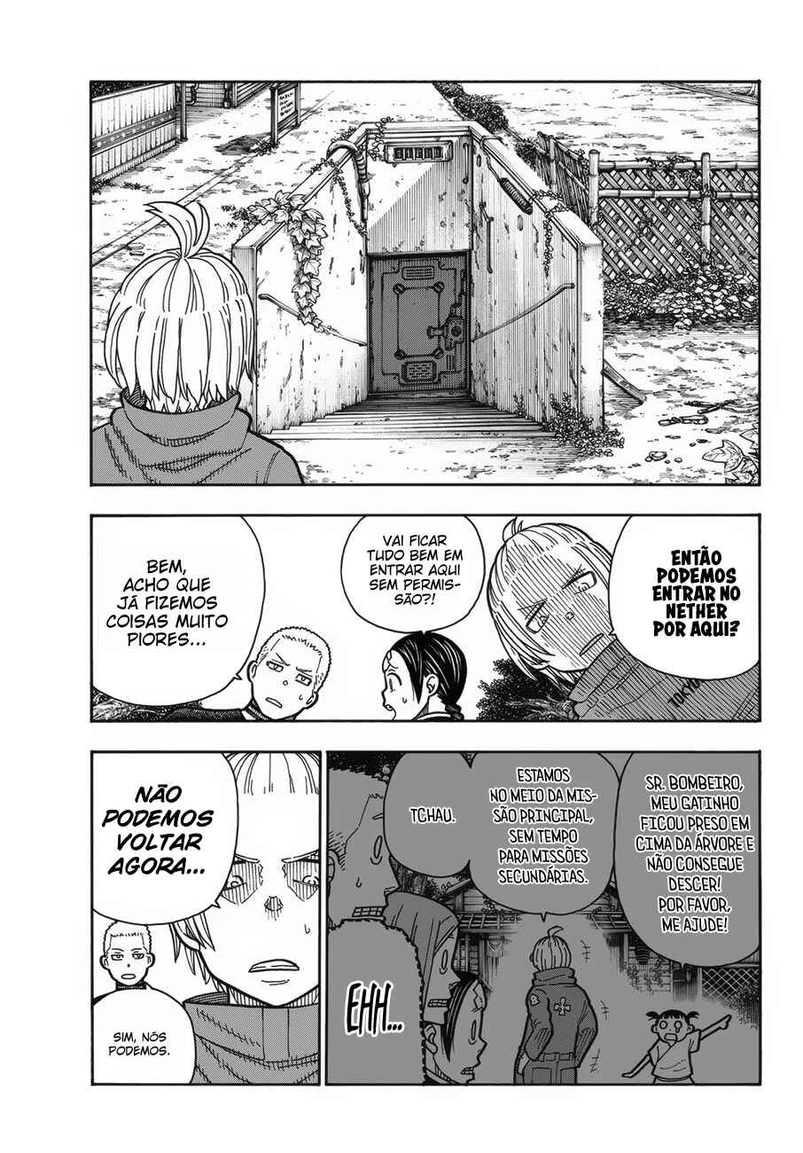 Fire Force Capítulo 2 – O Demônio, O Cavaleiro, E a Bruxa