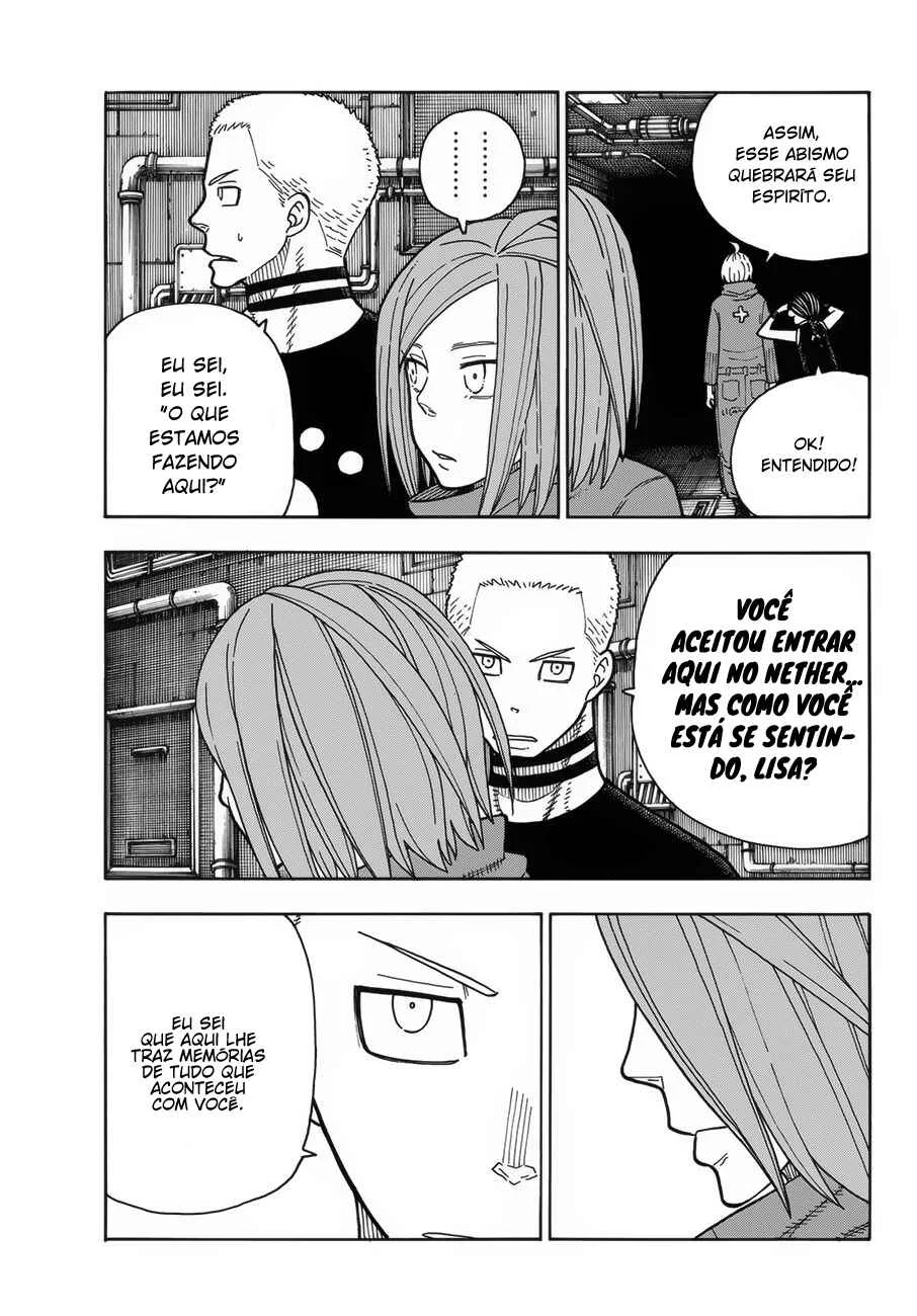 Fire Force Capítulo 2 – O Demônio, O Cavaleiro, E a Bruxa