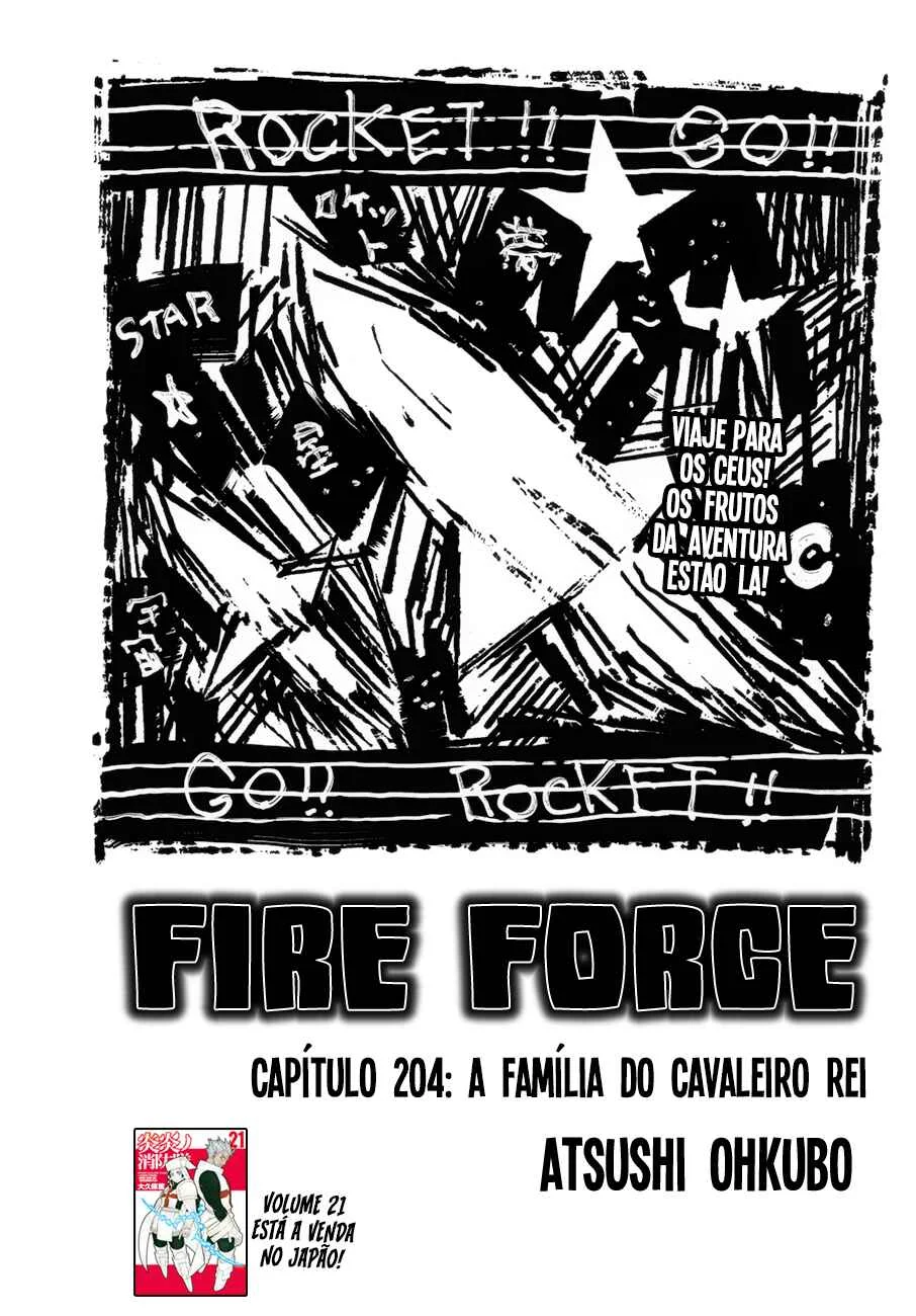 Fire Force Capítulo 2 – O Demônio, O Cavaleiro, E a Bruxa
