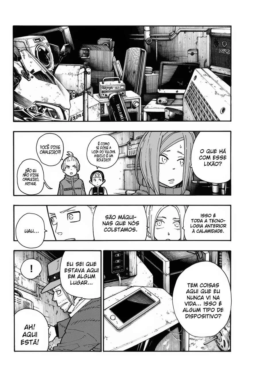 Fire Force Capítulo 2 – O Demônio, O Cavaleiro, E a Bruxa