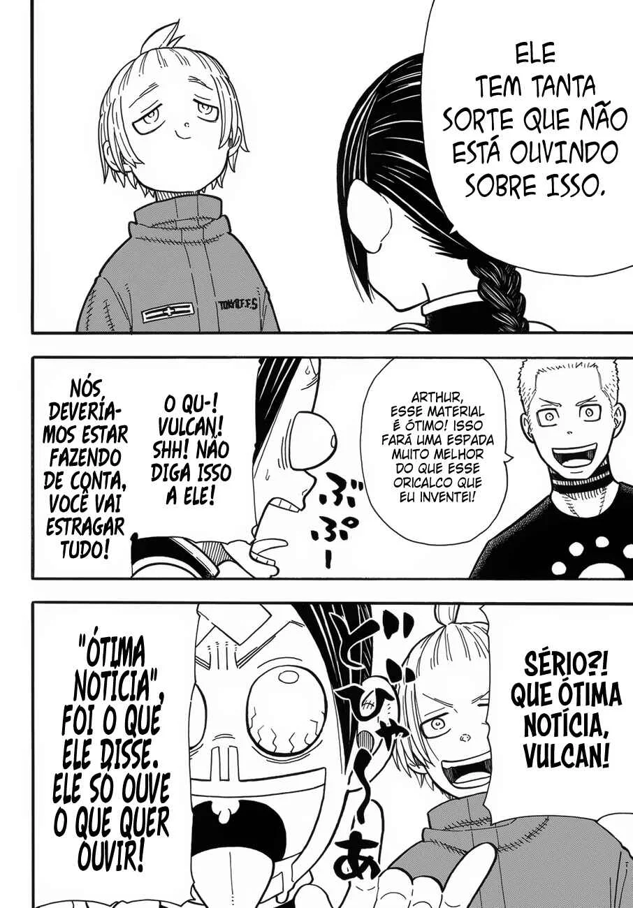 Fire Force Capítulo 2 – O Demônio, O Cavaleiro, E a Bruxa