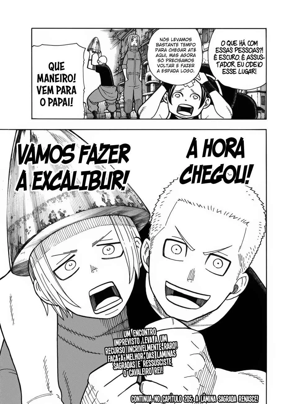 Fire Force Capítulo 2 – O Demônio, O Cavaleiro, E a Bruxa