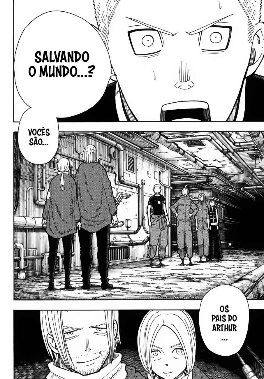 Fire Force Capítulo 2 – O Demônio, O Cavaleiro, E a Bruxa