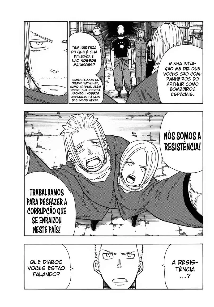 Fire Force Capítulo 2 – O Demônio, O Cavaleiro, E a Bruxa