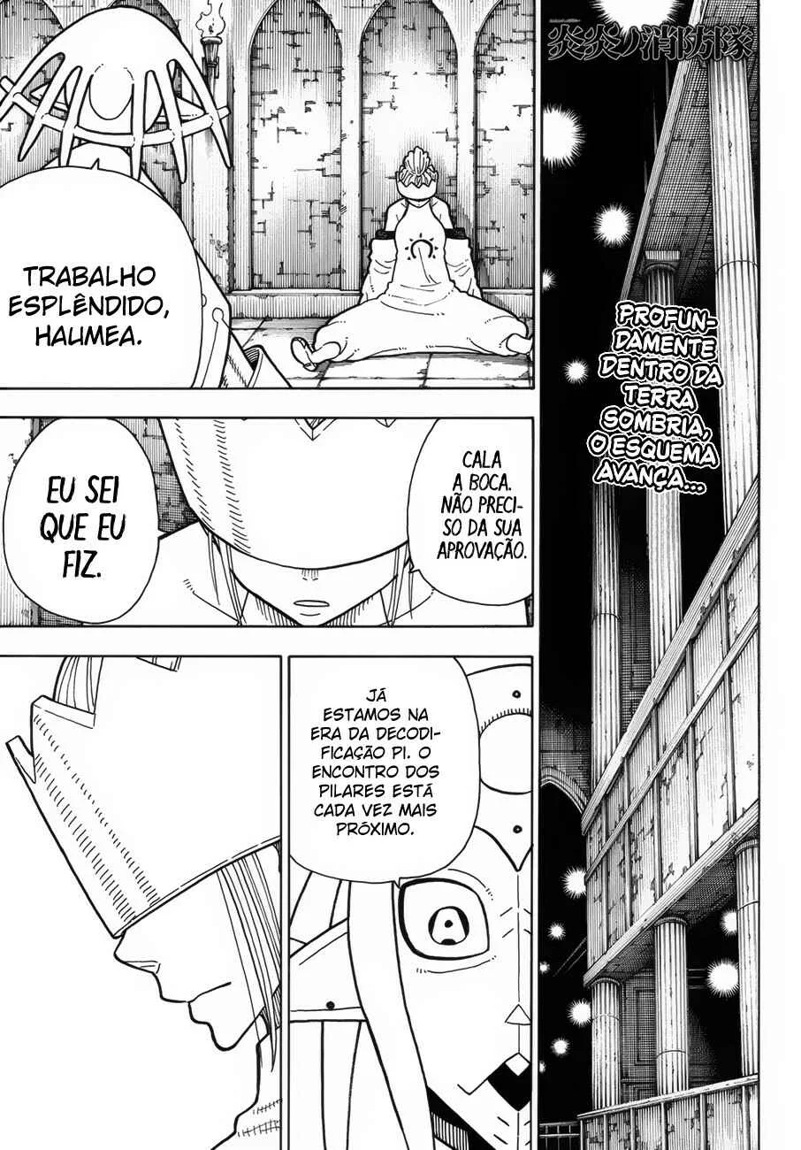 Fire Force Capítulo 2 – O Demônio, O Cavaleiro, E a Bruxa