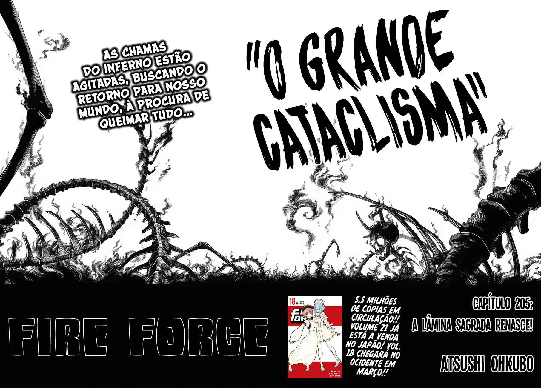 Fire Force Capítulo 2 – O Demônio, O Cavaleiro, E a Bruxa