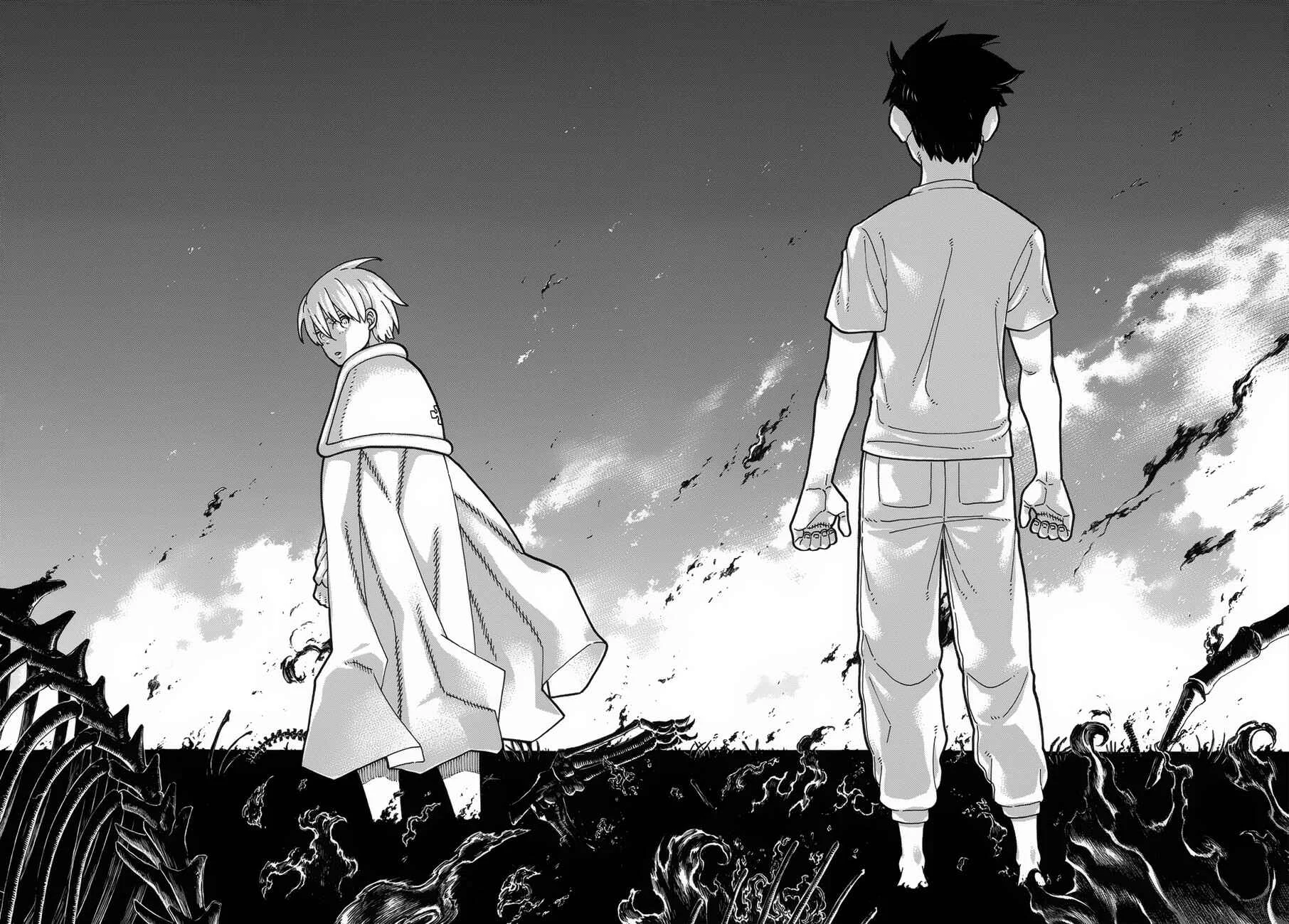Fire Force Capítulo 2 – O Demônio, O Cavaleiro, E a Bruxa