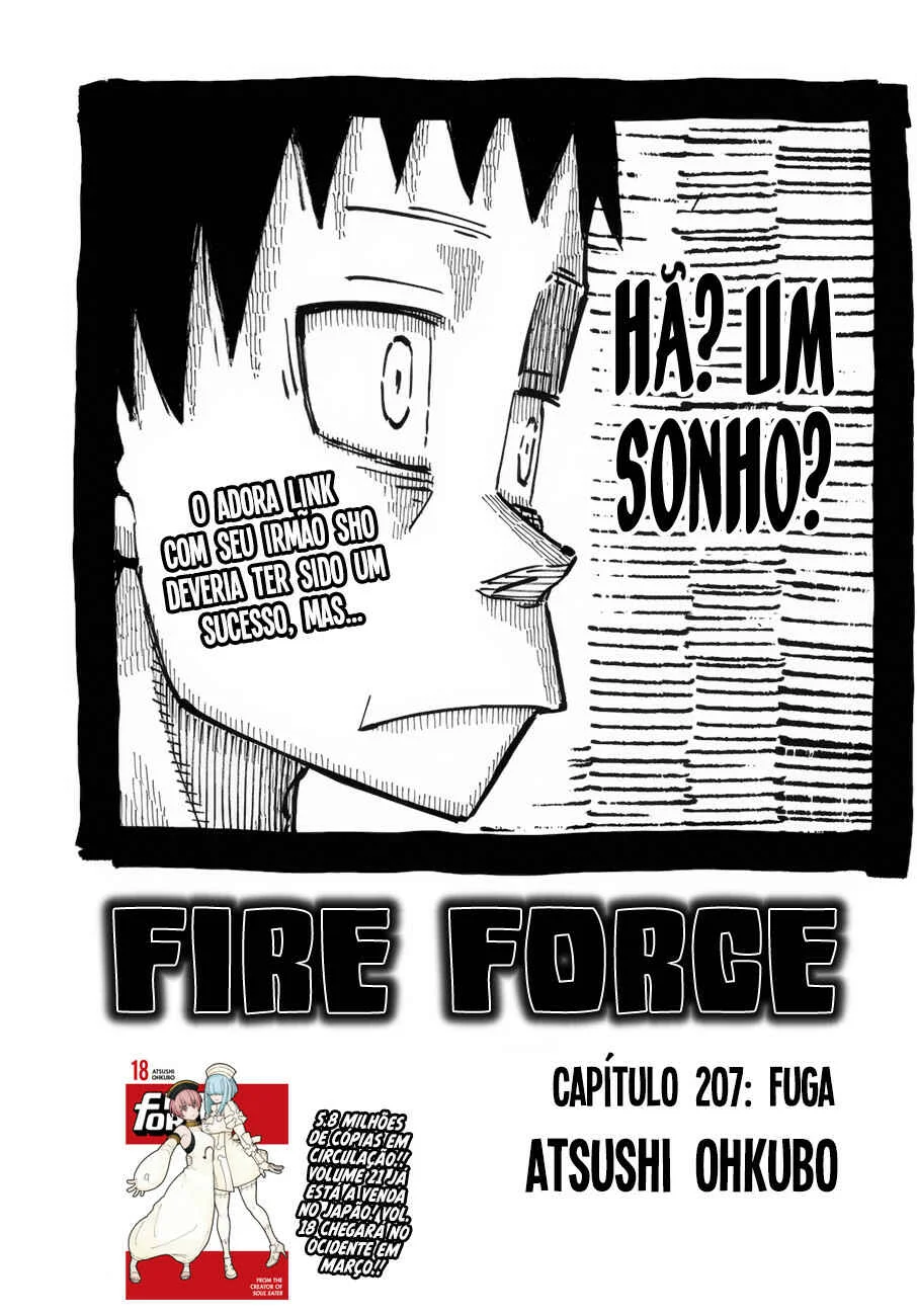 Fire Force Capítulo 2 – O Demônio, O Cavaleiro, E a Bruxa