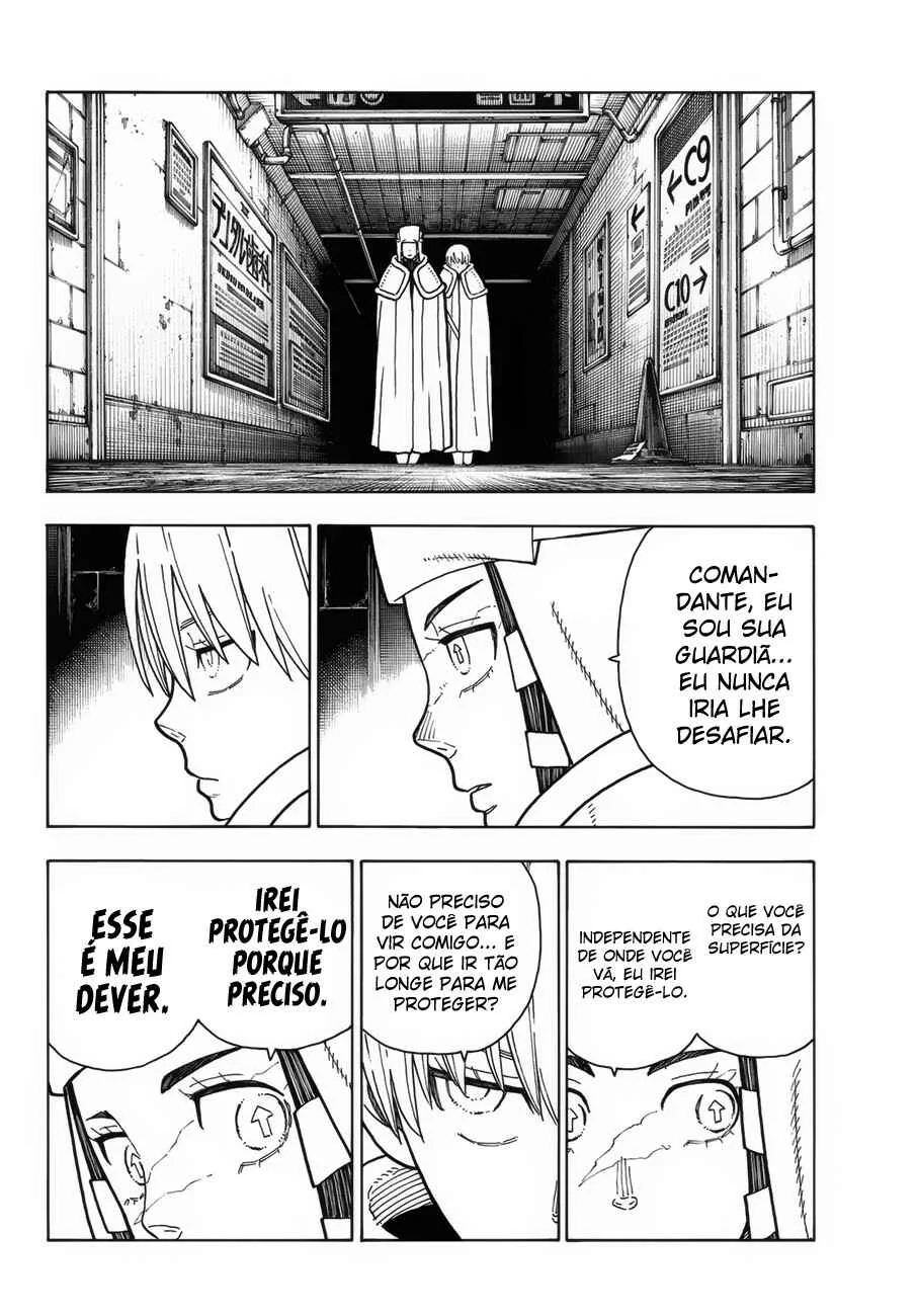 Fire Force Capítulo 2 – O Demônio, O Cavaleiro, E a Bruxa