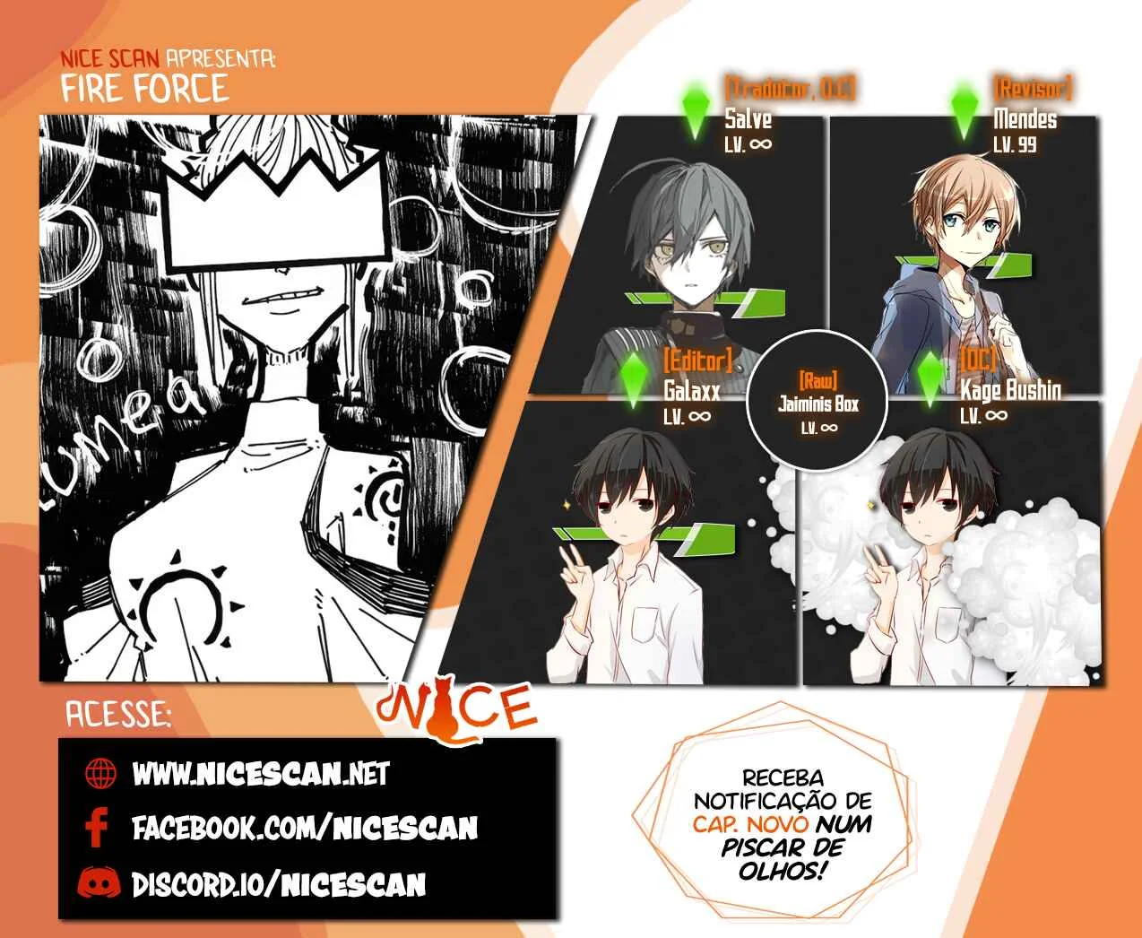 Fire Force Capítulo 2 – O Demônio, O Cavaleiro, E a Bruxa