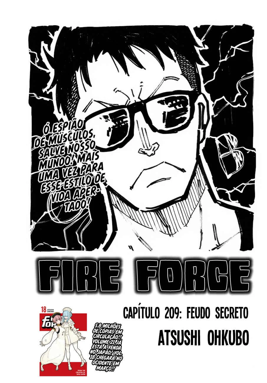 Fire Force Capítulo 2 – O Demônio, O Cavaleiro, E a Bruxa